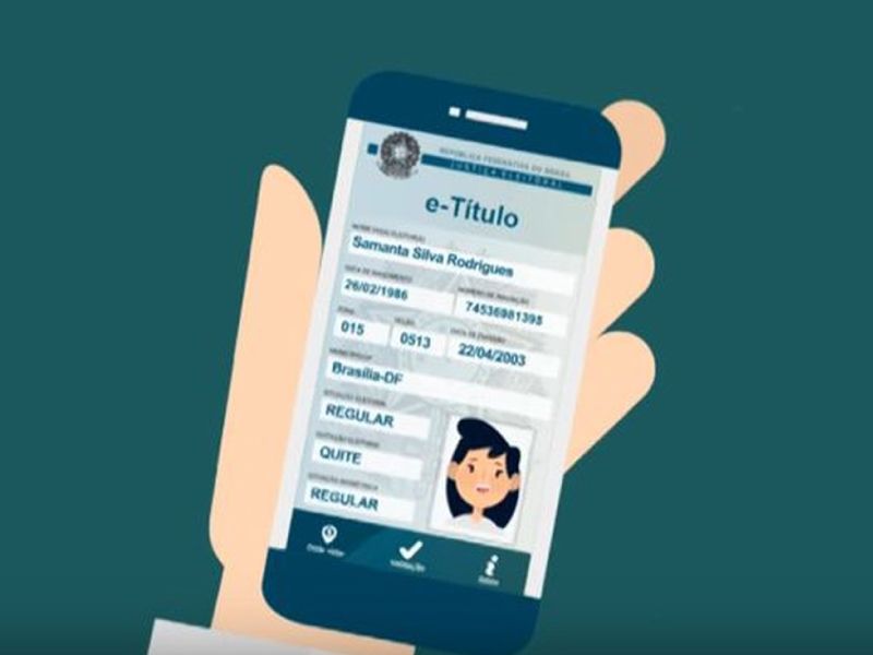 TSE lança título de eleitor em versão digital